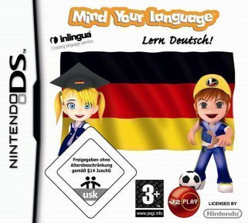 Mind Your Language - Lern Deutsch! (EU)(BAHAMUT) (USA) Game Cover